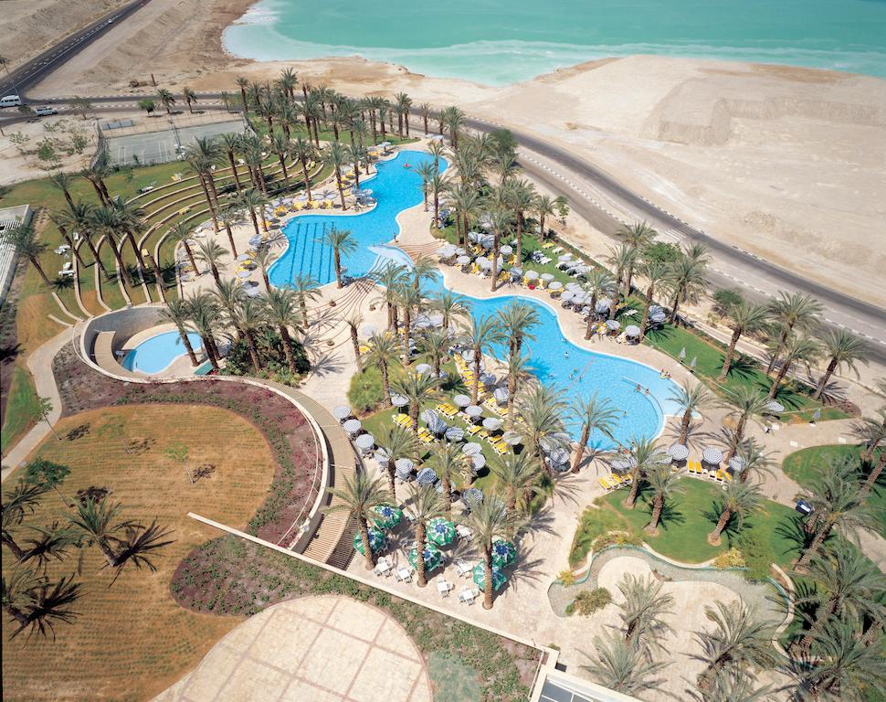 David Dead Sea Resort & Spa Ein Bokek Luaran gambar Aerial view of the resort
